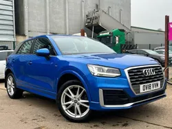 Blue Used 2018 Audi Q2 S-Line SUV | £16,700 (Fair price)