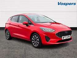 Red Used 2022 Ford Fiesta Titanium Hatchback | £15,500 (Fair price)