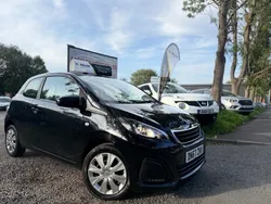 Black Used 2017 Peugeot 108 Active Hatchback | £3,990 (Fair price)