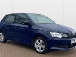 Blue Used 2018 Skoda Fabia SE Hatchback | £6,285 (Good price)