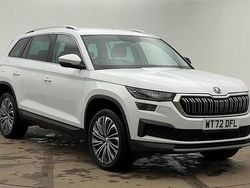 Moon white metallic Used 2022 Skoda Kodiaq SE L Executive SUV | £24,600 (Good price)