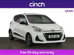 White Used 2019 Hyundai i10 GO! Hatchback | £9,649 (Fair price)