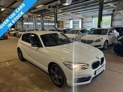 White Used 2018 BMW 116 Sport Line Hatchback | £10,990 (Fair price)
