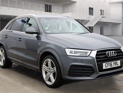 Grey Used 2016 Audi Q3 S-line plus SUV | £9,250 (A bit pricey)