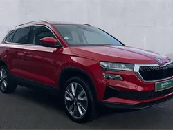 Red Used 2025 Skoda Karoq SE L SUV | £26,890 (Fair price)