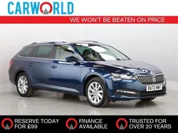 Blue Used 2022 Skoda Superb SE Technology Estate | £19,700 (Fair price)