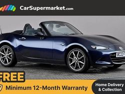Blue Used 2022 Mazda MX5 Inclusive Cabriolet | £19,497 (Fair price)