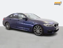 Blue Used 2018 BMW 530 M Sport Sedan | £23,295 (Fair price)