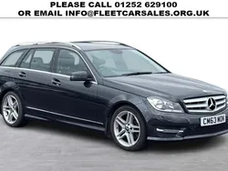 Black Used 2013 Mercedes C250 AMG Estate | £8,495 (A bit pricey)