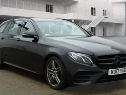 Black Used 2017 Mercedes E220 AMG line Estate | £14,075 (Good price)