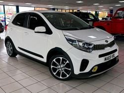 White Used 2019 Kia Picanto X-Line Hatchback | £11,289 (Fair price)