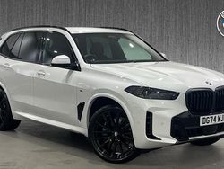 White Used 2024 BMW X5 M Sport SUV | £63,999 (Expensive)