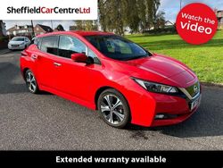 Red Used 2021 Nissan Leaf N-Connecta Hatchback | £8,495 (Fair price)
