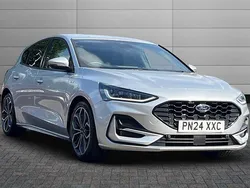 Silver Used 2024 Ford Focus ST-Line X Hatchback | £20,100 (Fair price)