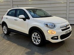 White Used 2018 Fiat 500X Cross SUV | £9,995 (Fair price)