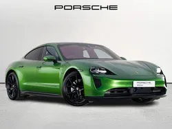 Green Used 2022 Porsche Taycan Sedan | £65,990 (Fair price)