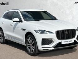Solid fuji white Used 2022 Jaguar F-Pace R-Dynamic SUV | £29,569 (Fair price)