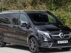 Black Used 2023 Mercedes V300 AMG line MPV | £54,995 (A bit pricey)