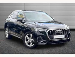 Black Used 2022 Audi Q3 S-Line SUV | £29,495 (Fair price)