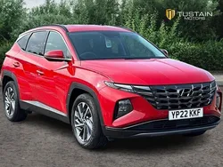 Red Used 2022 Hyundai Tucson Premium SUV | £19,599 (A bit pricey)