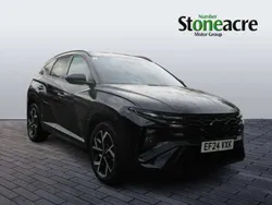 Black Used 2024 Hyundai Tucson N Line SUV | £27,995 (Fair price)