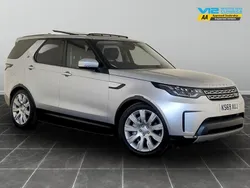 Silver Used 2019 Land Rover Discovery 5 HSE Luxury SUV | £25,895 (Good price)