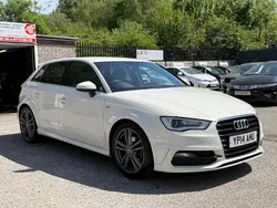 White Used 2014 Audi A3 Sportback S-Line Hatchback | £5,995 (Fair price)