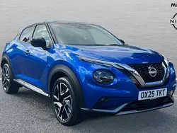 Magnetic blue New 2025 Nissan Juke Tekna+ SUV | £24,561 (Fair price)