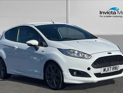White Used 2017 Ford Fiesta ST-Line Hatchback | £5,699 (Good price)
