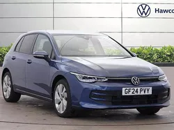 Blue Used 2024 VW Golf VIII Match Hatchback | £22,995 (Fair price)