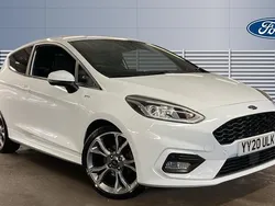 White Used 2020 Ford Fiesta ST-Line X Hatchback | £11,211 (Fair price)