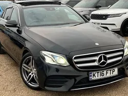 Black Used 2016 Mercedes E220 AMG line Sedan | £10,999 (Expensive)