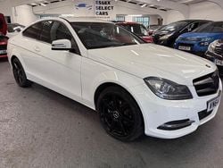 White Used 2014 Mercedes C220 Executive Coupe | £6,000 (Super price)