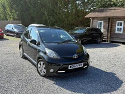 Black Used 2013 Toyota Aygo Hatchback | £3,295 (Fair price)