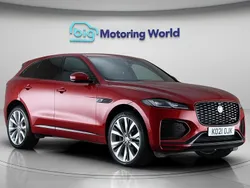Red Used 2021 Jaguar F-Pace R-Dynamic SUV | £27,500 (Fair price)