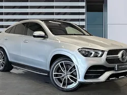 Silver Used 2021 Mercedes GLE400 AMG Line Premium Plus Coupe | £48,027 (Good price)