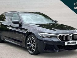 Black Used 2021 BMW 530 M Sport Estate | £33,895 (Fair price)