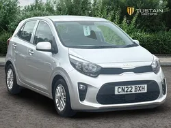 Silver Used 2022 Kia Picanto 2 Hatchback | £8,999 (Fair price)