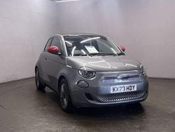 Grey Used 2023 Fiat 500e Red Cabriolet | £15,999 (Fair price)