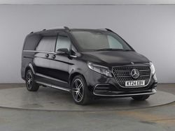 Black Used 2024 Mercedes V220 AMG line MPV | £100,000