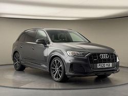 Daytona gray pearlescent Used 2020 Audi Q7 Black Edition SUV | £34,150 (Fair price)