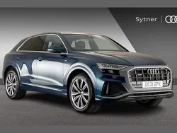 Blue Used 2021 Audi Q8 S-Line SUV | £38,000 (Good price)