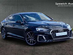 Black Used 2024 Audi A5 Sportback S-Line Hatchback | £30,945 (Fair price)