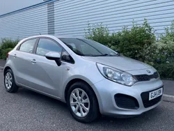 Silver Used 2014 Kia Rio Hatchback | £3,800 (Good price)