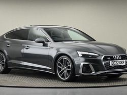 Daytona grey Used 2022 Audi A5 Sportback S-Line Hatchback | £27,400 (Fair price)