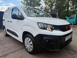 White Used 2021 Peugeot Partner Van | £5,990 (Fair price)