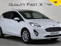 White Used 2020 Ford Fiesta Titanium Hatchback | £9,080 (Good price)