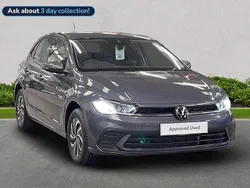 Grey Used 2024 VW Polo Life Hatchback | £17,382 (Good price)
