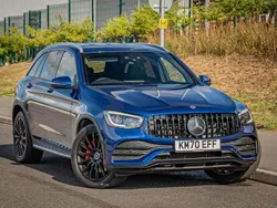 Blue Used 2020 Mercedes GLC220 AMG line Estate | £27,000 (A bit pricey)