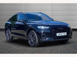 Black Used 2025 Audi Q5 Sportback Black Edition SUV | £45,495 (A bit pricey)